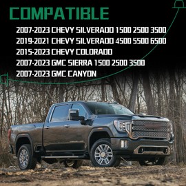 DZ97903 Tie Down Anchors 2Pcs Truck Bed Side Wall Anchor Compatible with Chevy Colorado,Chevy Silverado 1500 2500 3500 4500 5500 6500,GMC Canyon,GMC Sierra 1500 2500 3500