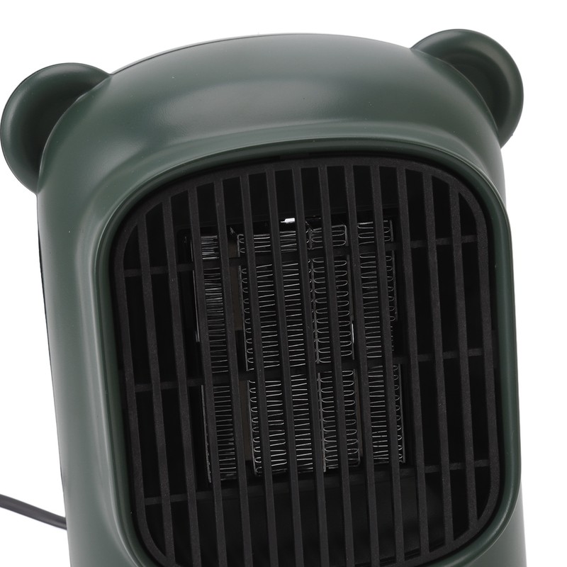 Space Heater Fast Quiet Heating Green Portable Mini Desktop Electric