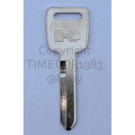 Hummer H1 Key Blank SILVER