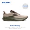 Brooks Men’s Ghost 17 Neutral Running Shoe - Chateau Gray/Brown/Olive