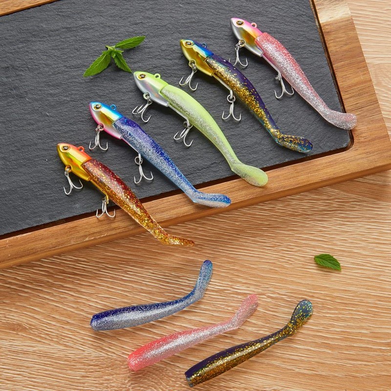 Aoarashi Lure Sea Bass Lure Flounder Jig Head Worm 16g