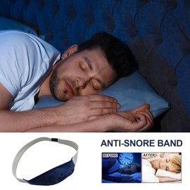 Chin Strap for Snoring | Snore Strap Snoring Solution | Jaw Strap Snoring Strap, Snore Chin Strap Breathable, Anti Snoring Devices, Stop Snoring