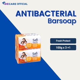 Safi Antibacterial Barsoap Buy 3 Free 1 (100g x 4) 3 variants | We Care