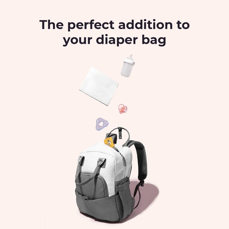 Peekapoo Mini - 100 Pack Disposable Changing Pads for Baby