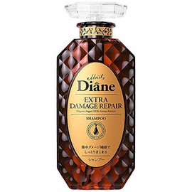 Moist Diane Extra Damage Repair Shampoo 450 ml - Organic Argan Oil & Amino Keratin (Green Tea Set)