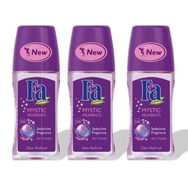 Fa Deodorant 1.7 Ounce Roll-On Mystic Moments (50ml) (3 Pack)