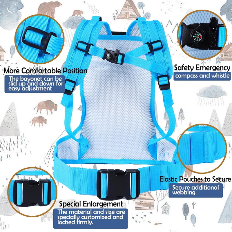 CapsLock Ski and Snowboard Harness Trainer for Kids – Retractable