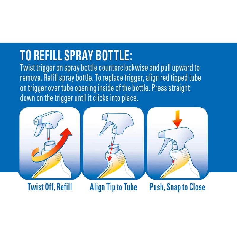 Tilex Mold and Mildew Remover Spray, 32 Fluid Ounce (Pack