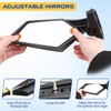 SHEJISI X3 Mirrors,Explosion-proof glass upgraded Maverick X3 side view mirrors