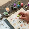 40 Pcs Finger Sponges Daubers Fingertip Concealer Brush Craft Painting