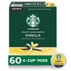 Starbucks K-Cup Coffee Pods, Flavored Hot or Iced Coffee, Vanilla,