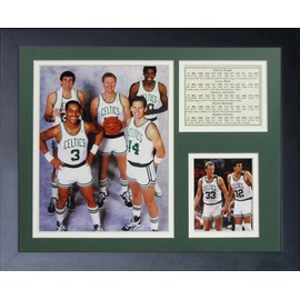 Legends Never Die Boston Celtics 1980's Big Five Collage Photo Frame, 11" x 14", (12316U)