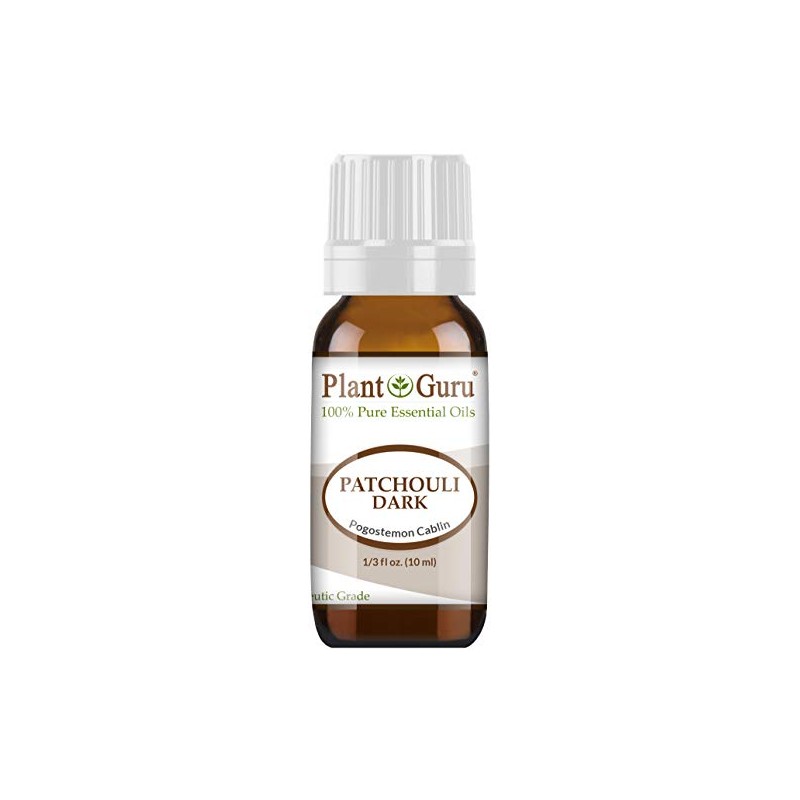 Patchouli Essential Oil (Dark) 10 ml 100% Pure Undiluted Therapeutic