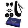 QHQ-SHININGLIFI Cute Cat Costume Cosplay Accessory Set, Fox Ears Headband
