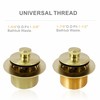 Bathtub Tub Drain Conversion Kit Assembly, Wellup Lift and Turn