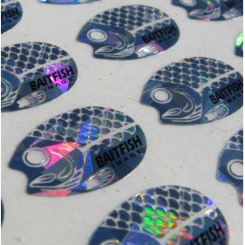 Northland Holographic Baitfish Replacement Spinner Blade Decals Size 1-2 D6