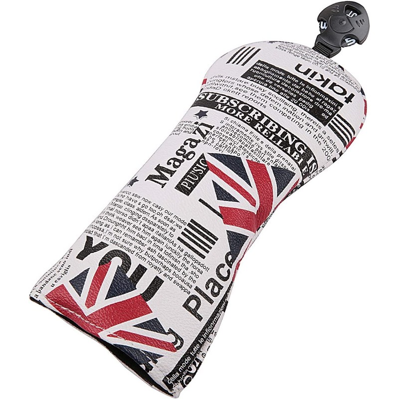 1pc UK USA Waterproof Headcover Driver Cover Wood Cover Utility