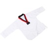 Taekwondo Uniform Striped Model Polyester Cotton with Belt Martial Arts