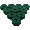 Ahead Green Wool Cymbal Felts 10 Pack 1.5 X 0.5"