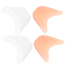 COLLBATH 2 Pairs Comfortable Wear Resistant Toe Covers with Breathable Design for High Heels and Athletic Shoes Toe Protectors for Foot Discomfort Relief