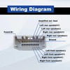 Radio Wiring Harness Antenna Adapter Connector Compatible with 2006-2016 Dodge,