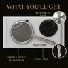 Super Zoom 15X Magnifying Makeup Mirror with Lights - 15X