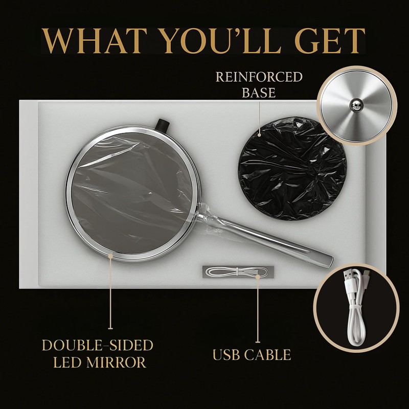 Super Zoom 15X Magnifying Makeup Mirror with Lights - 15X