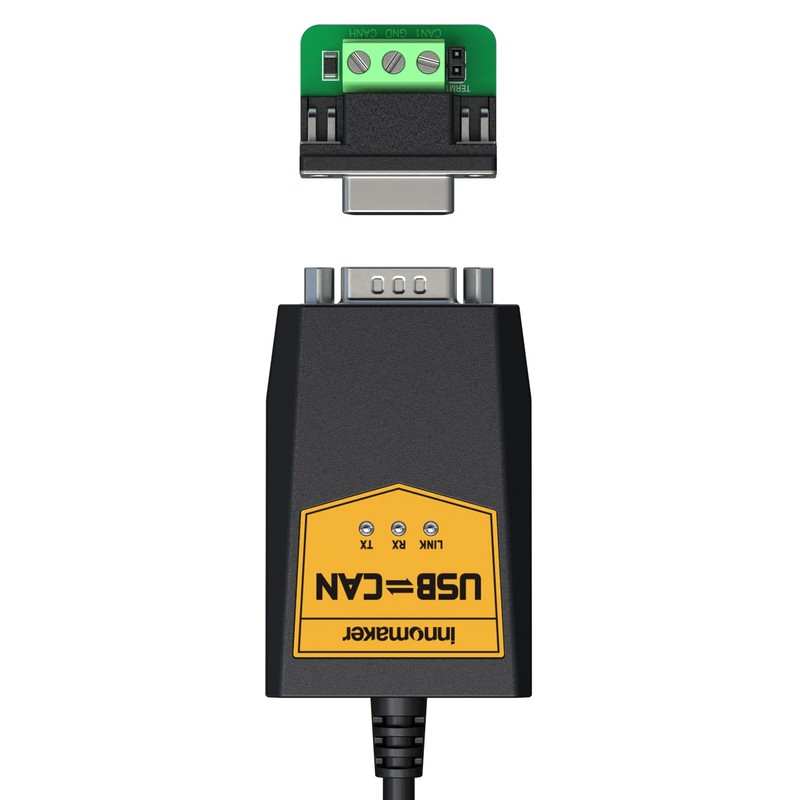 CAN DB9 120ohm Selectable Termianl, CAN DB9 Female to 3