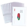Herlitz A4 Grained Water Proof Punched Pocket - Clear (100