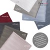 Pure Label Mako Satin Damask Striped Cushion Cover 40 x