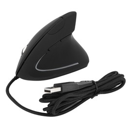Vertical Mouse Colorful Ergonomic Rechargeable USB Receiver ABS Office Wired Mouse J‑5