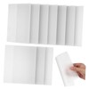SEWACC 12pcs 3D Stencil Sheets PVC Material Cutting Machine Templates