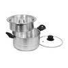 Bene Casa - Aluminum Flan Mold Double Boiler with Glass