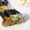 6 Skeins Embroidery Threads, Metallic Embroidery Floss Friendship Bracelet Cross