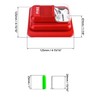 QWORK Fire Alarm, 12 / 24V DC Wired Sound and