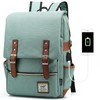 HASAGEI Backpack Vintage Unisex Rucksack Daypack Casual School Travel Laptop
