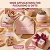 3 Rolls Pink Thank You Stickers Small Business, of 360