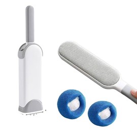 Jero.Ted Cat and Dog Fur Remover Pet Hair Removal Tool - Dual Sides Reusable Lint Remover- Grooved Multi Surface Laundry Tool - Cat and Dog Fur Surface Hair Removal for Furniture Couch Carpet