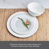 Mikasa Levi Bone China Lightweight Chip Resistant 12 Piece Dinnerware