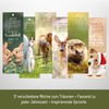 Häfft® Bookmark Calendar 2026 with 12 Bookmarks Including Monthly Calendar,