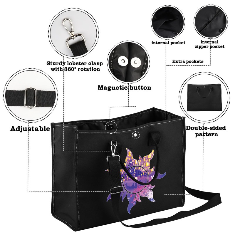 CMNIM Tangle Sun Symbol Makeup Bag Tangle Fans Gift Princess