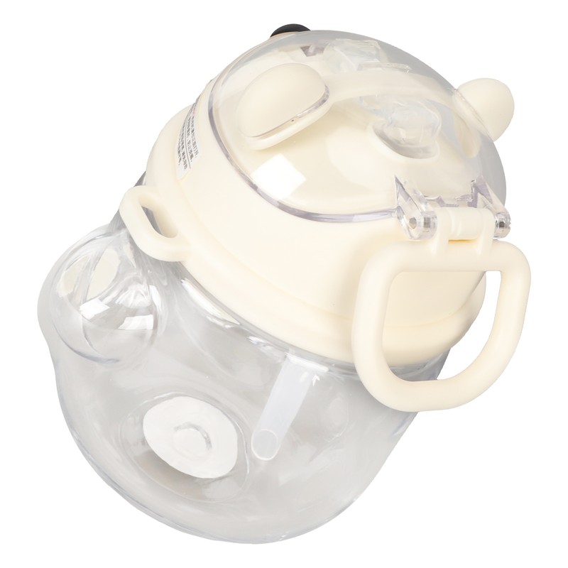 700ml Bear Water Bottle for Girls Kids with Straw Adjustable