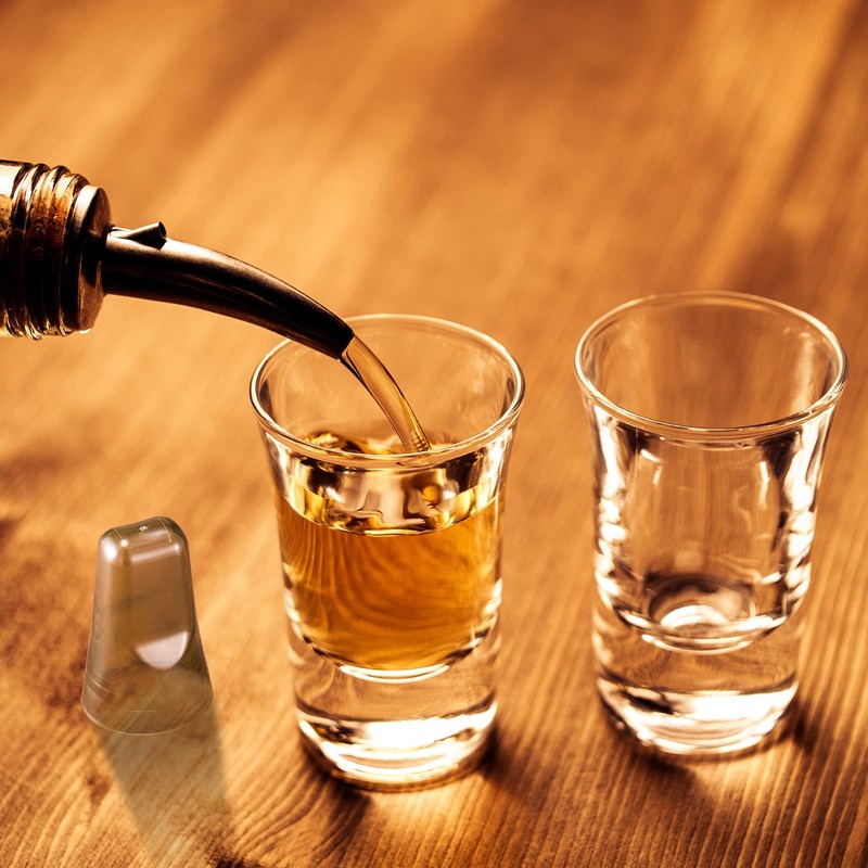 Pour Spout Covers Translucent Liquor Pourer Covers Universal Bottle Pour