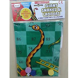 Giant Snakes and Ladders Game