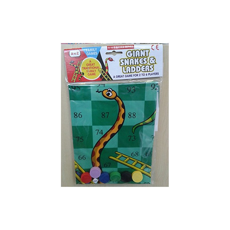 Giant Snakes and Ladders Game