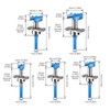 Yuentoen 5 Piece Forstner Drill Bit Set, Adjustable Positioning Drill,