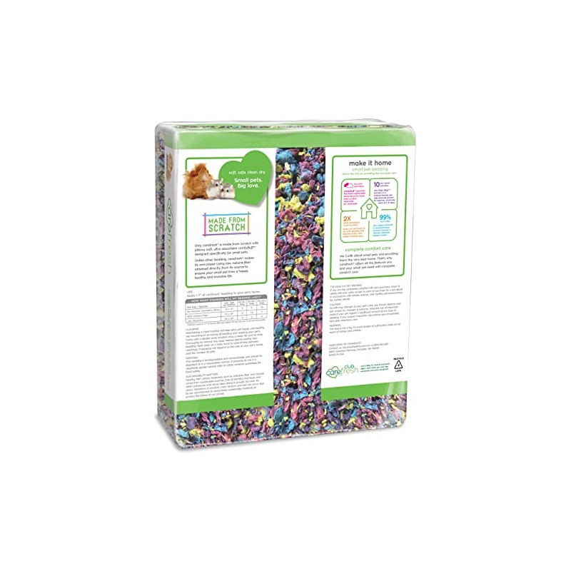 Carefresh carefresh confetti small pet bedding, 50L (Pack May Vary)