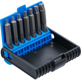BGS 5289 | Screw Extractor Set | For Broken Hexagon Socket 1.5 - 6 mm | 7-Piece Set