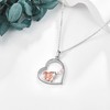 HUKKUN Silver 925 Cats/Elephants/Narwhale/Rabbit/Pig/Dogs/Bears Chain Pendant Necklace Women's Jewellery Gifts