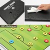 Joyeee Football Soccer Coaching Board, Magnetic Coach Board with Dry